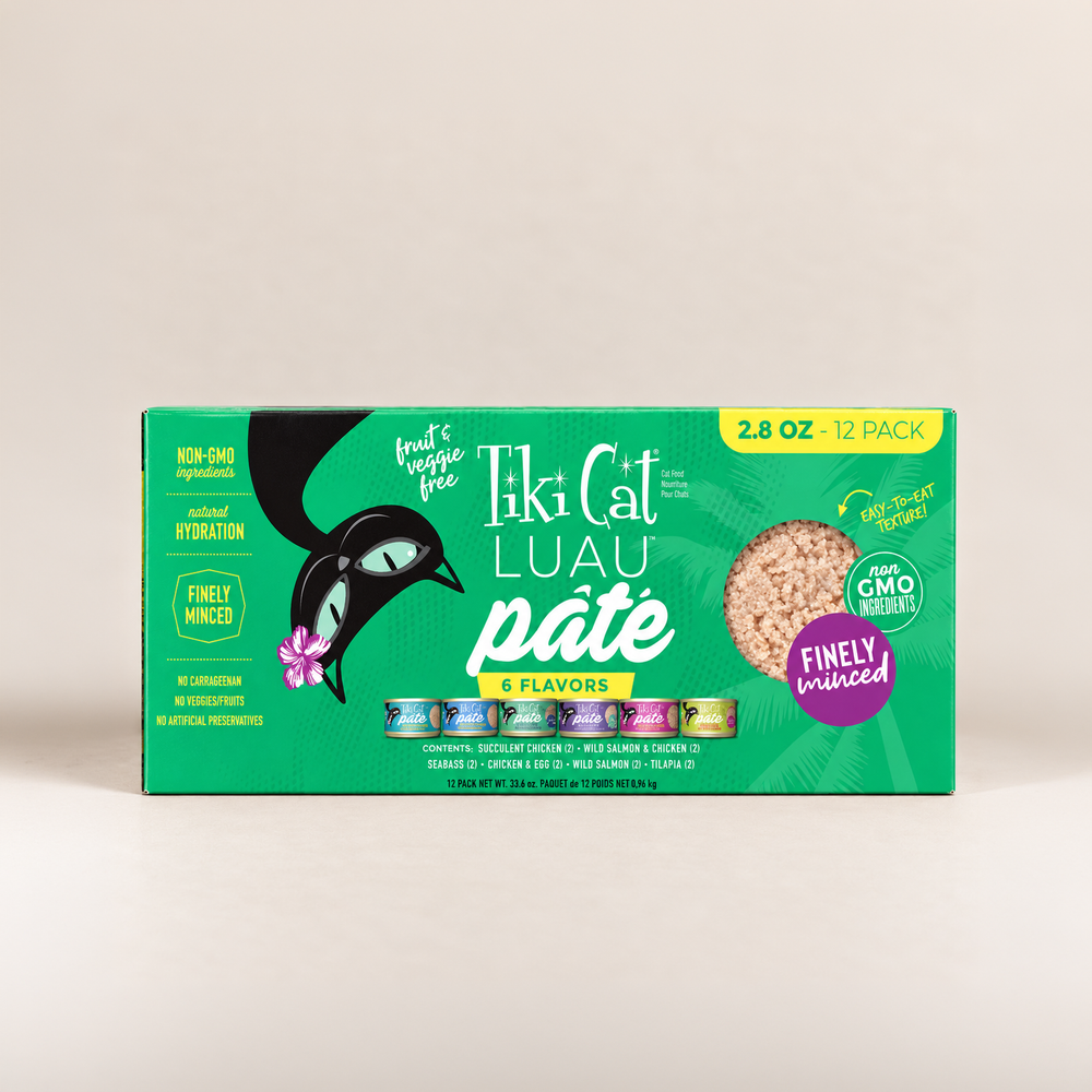 Tiki Cat Luau Paté - Variety Pack 12pz