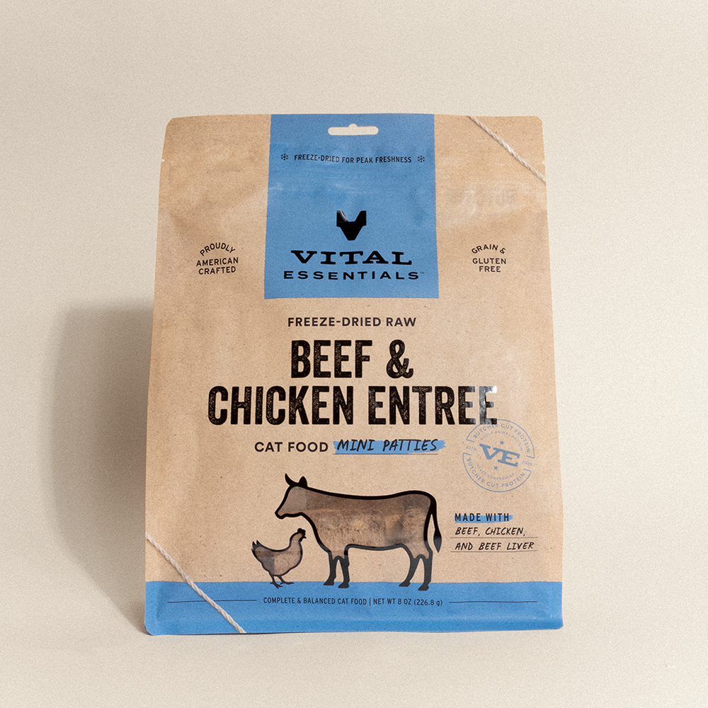Freeze-Dried Beef & Chicken Mini Patties 8oz