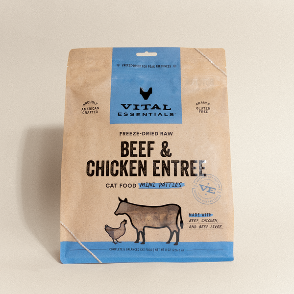 Freeze-Dried Beef & Chicken Mini Patties 8oz