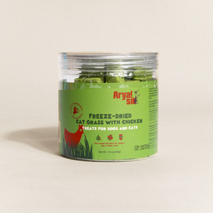 Cat Grass & Chicken Freeze-Dried Treats 2.1oz