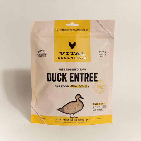 Freeze-Dried Duck Mini Patties 3.75oz