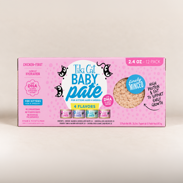 Tiki Cat Baby Paté - Variety Pack 12pz