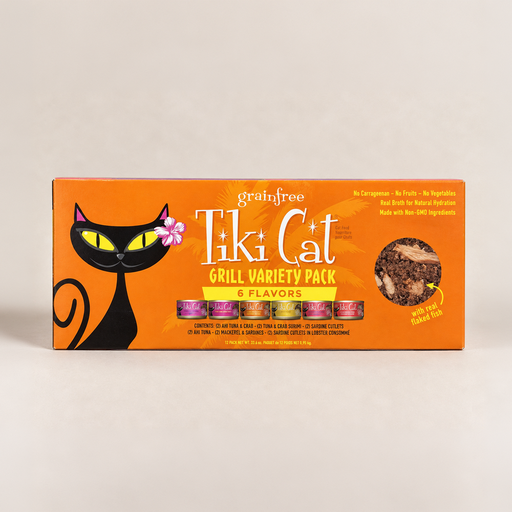 Tiki Cat Grill - Variety Pack 12pz
