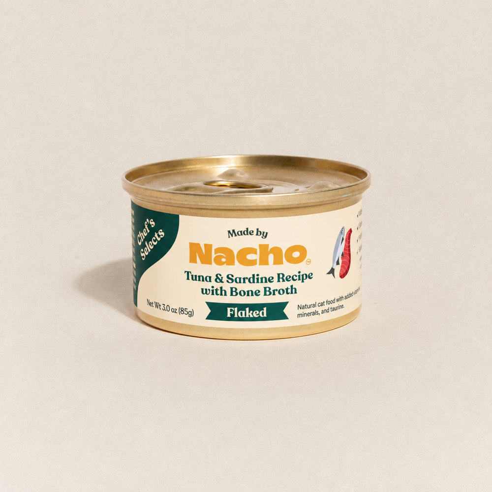 Alimento Húmedo - Flaked Tuna and Sardine 3oz