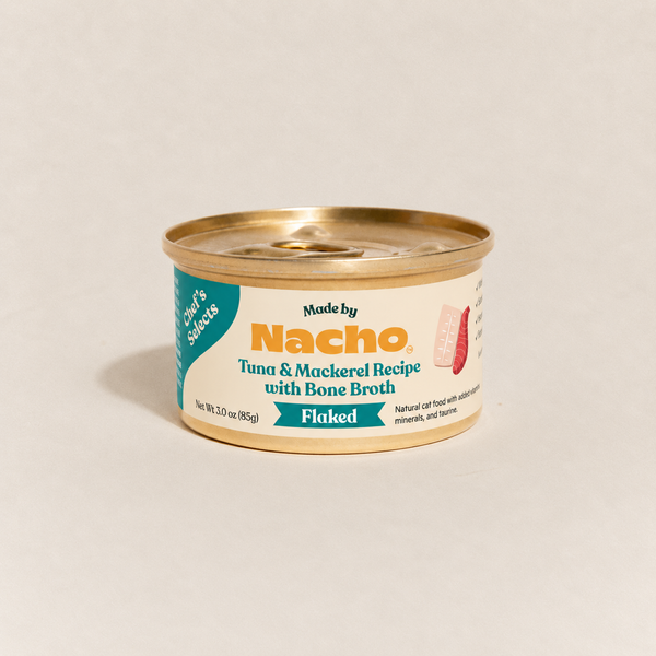 Alimento Húmedo - Flaked Tuna and Mackerel 3oz