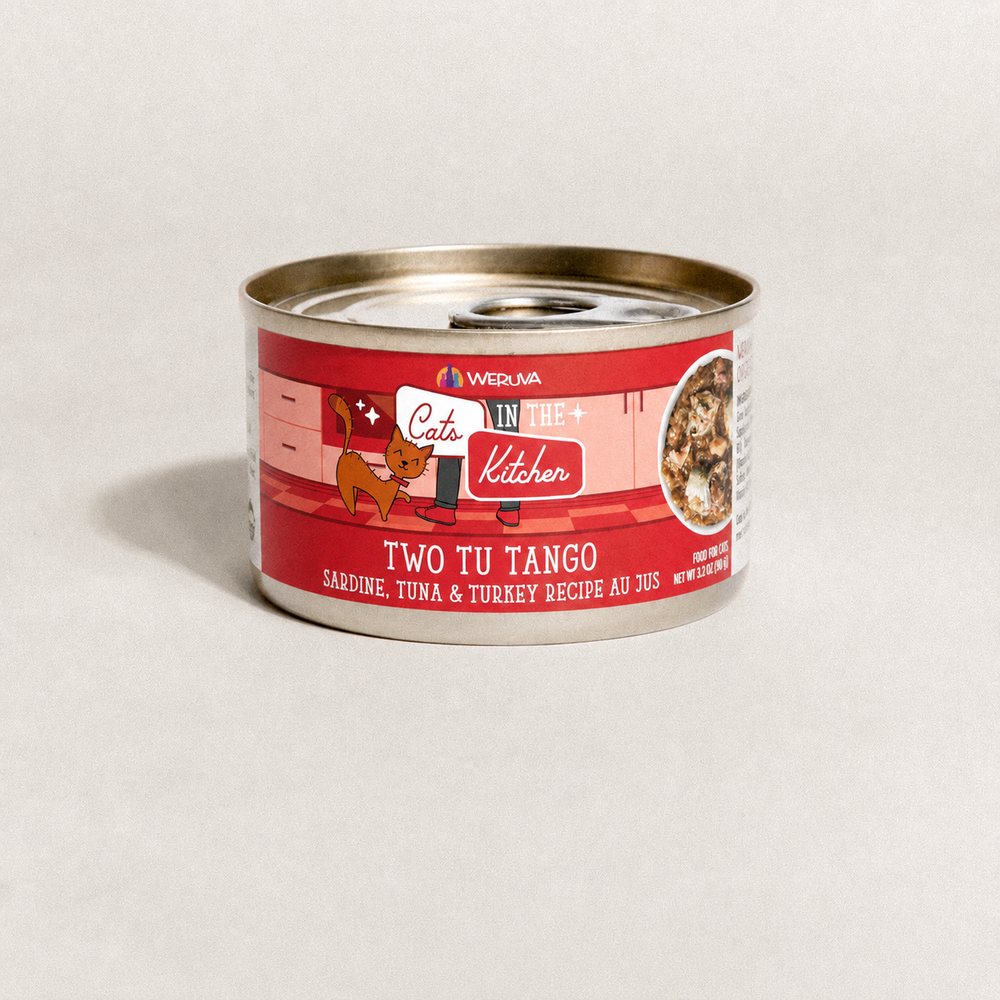 Alimento Húmedo - Sardine, Tuna & Turkey 3.2oz